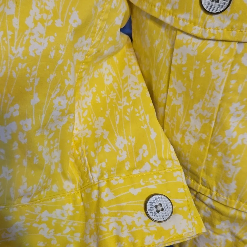 CAbi Yellow Floral Jacket - Picture 6 of 8